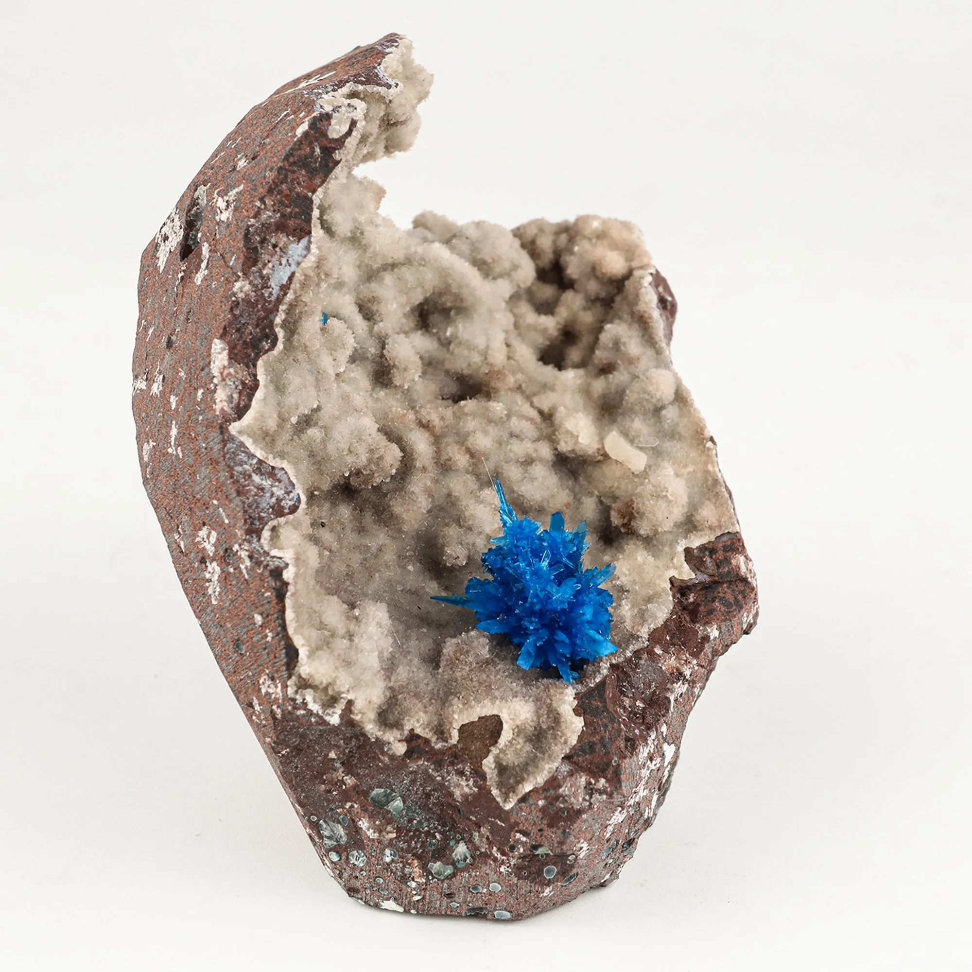 Pentagonite on Heulandite Self Standing Natural Mineral Specimen - image 3