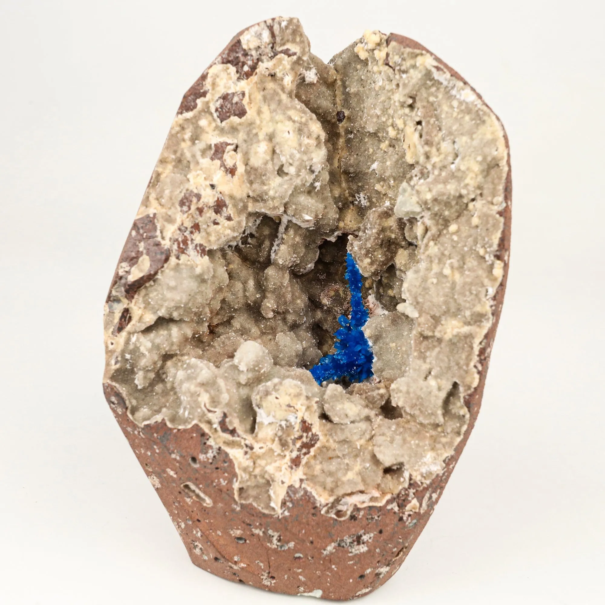 Pentagonite on Heulandite Self Standing Natural Mineral Specimen - image 3