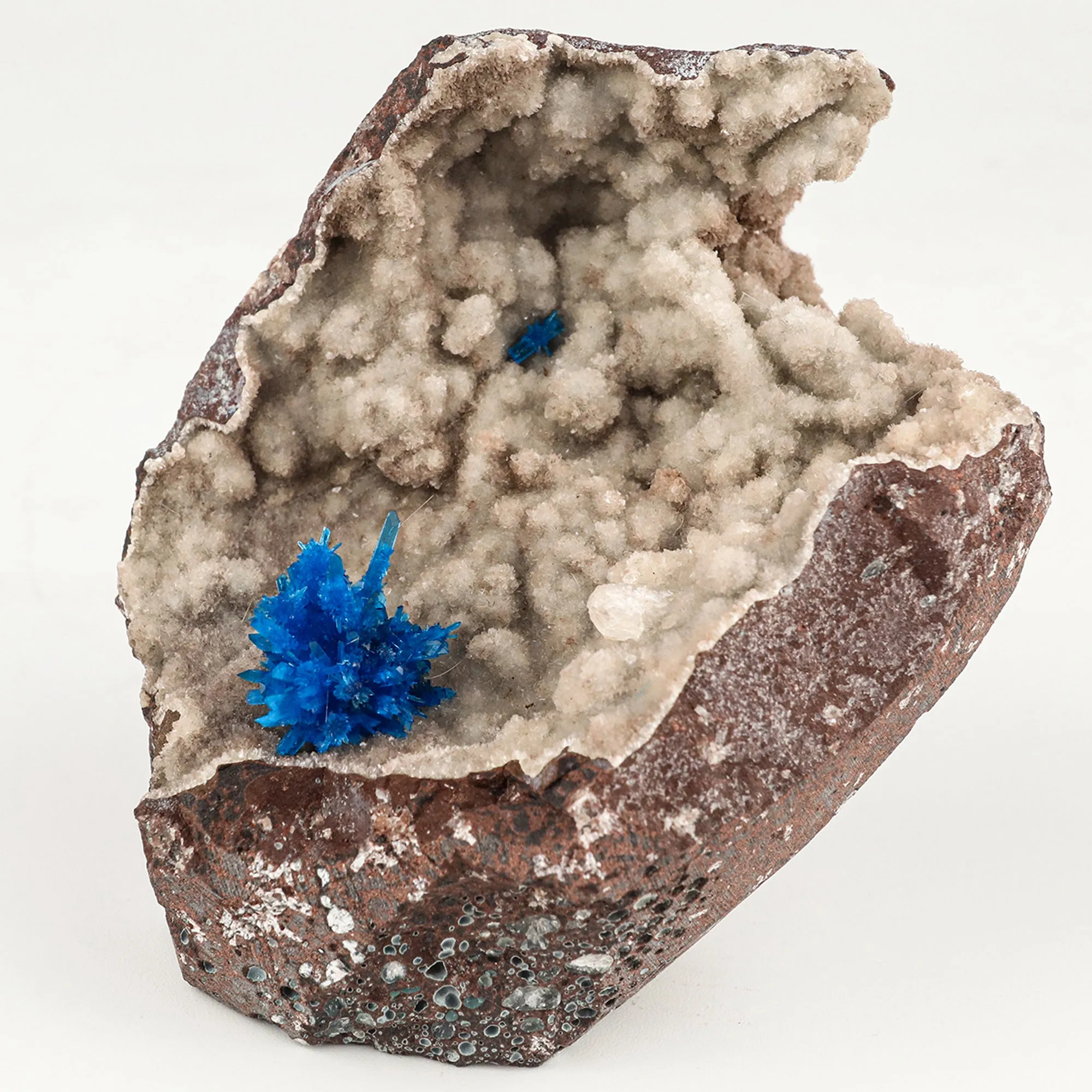 Pentagonite on Heulandite Self Standing Natural Mineral Specimen - image 2