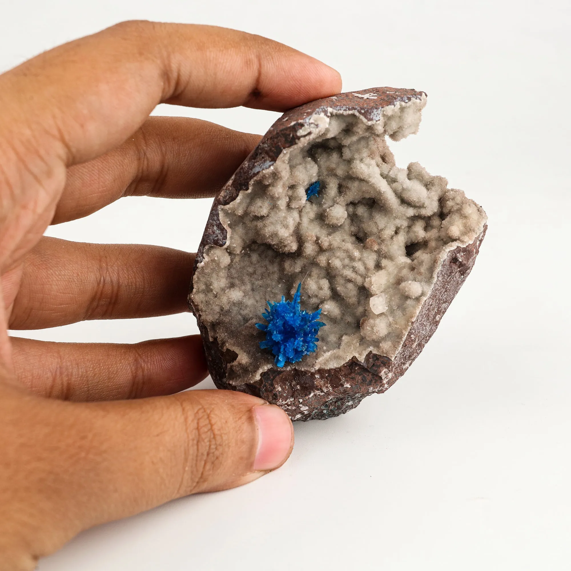 Pentagonite on Heulandite Self Standing Natural Mineral Specimen - image 4