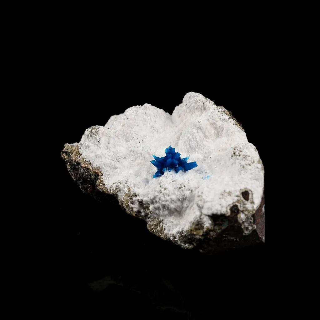 Pentagonite on Mordeite (Rare Find) Natural Mineral Specimen - image 3