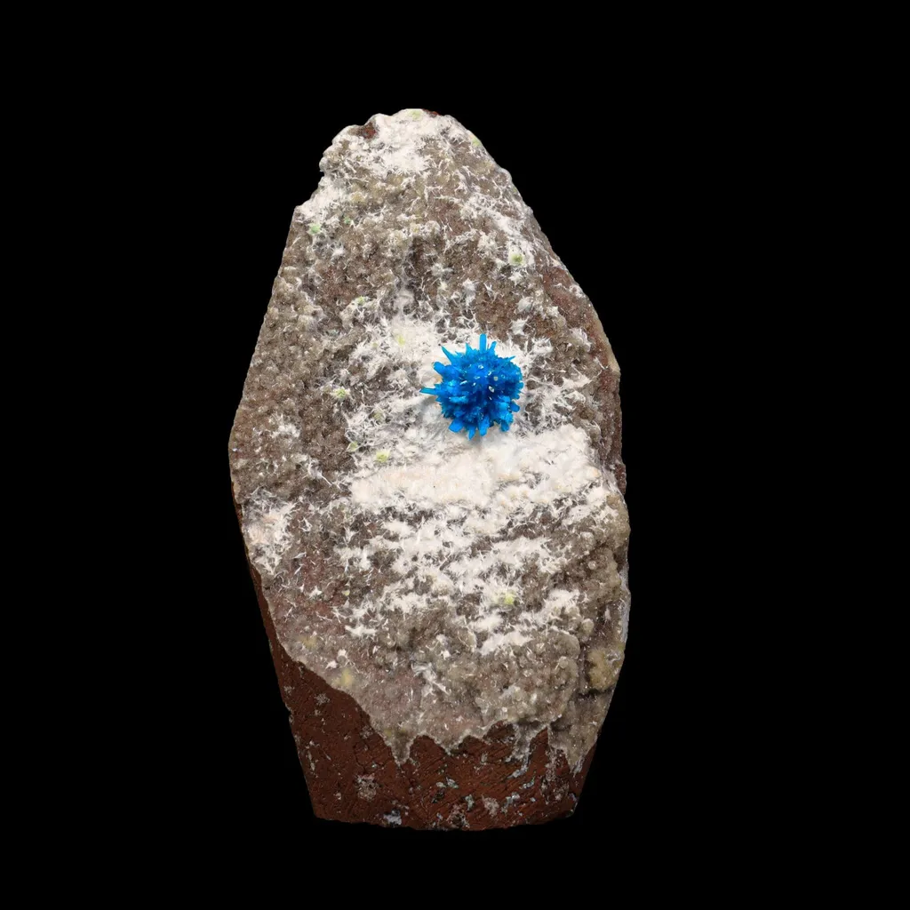 Pentagonite on Mordeite (Rare Find) Natural Mineral Specimen image