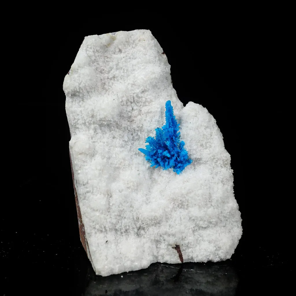 Pentagonite on Mordeite (Rare Find) Natural Mineral Specimen image