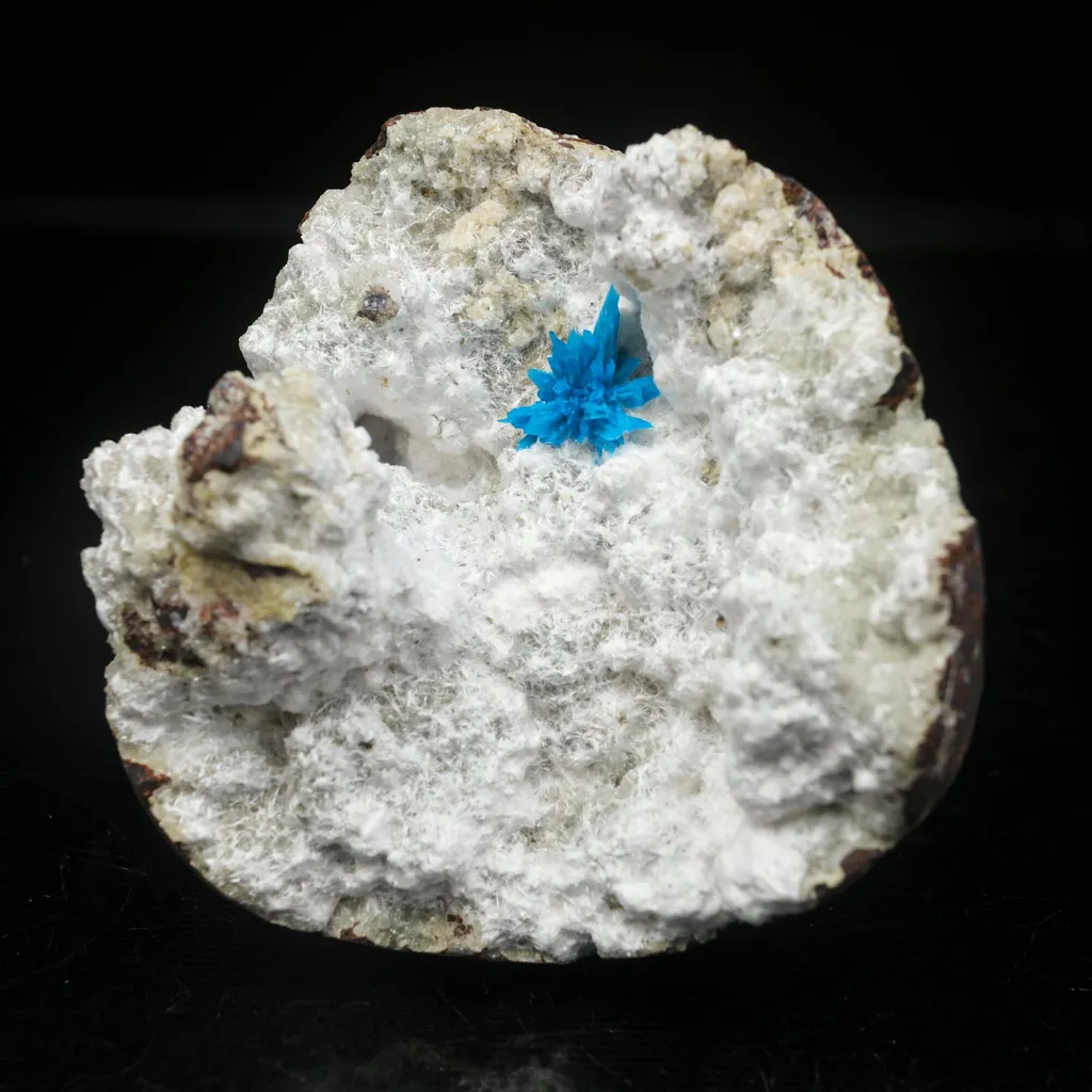 Pentagonite on Mordeite (Rare Find) Natural Mineral Specimen - image 2