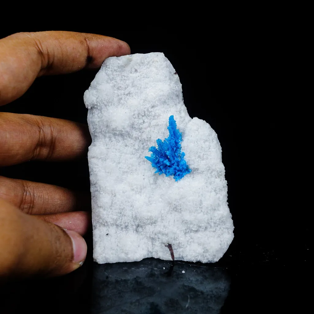 Pentagonite on Mordeite (Rare Find) Natural Mineral Specimen - image 4