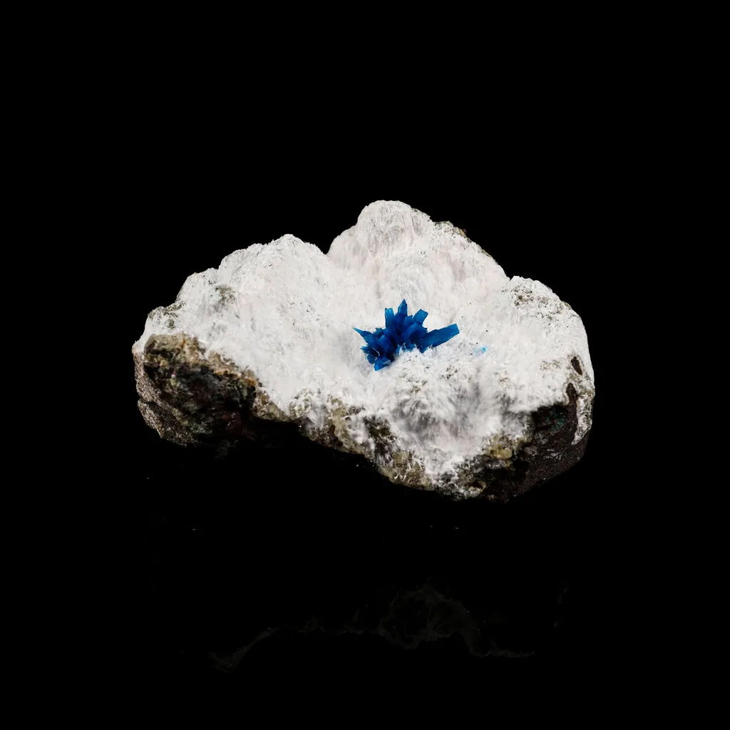 Pentagonite on Mordeite (Rare Find) Natural Mineral Specimen - image 4