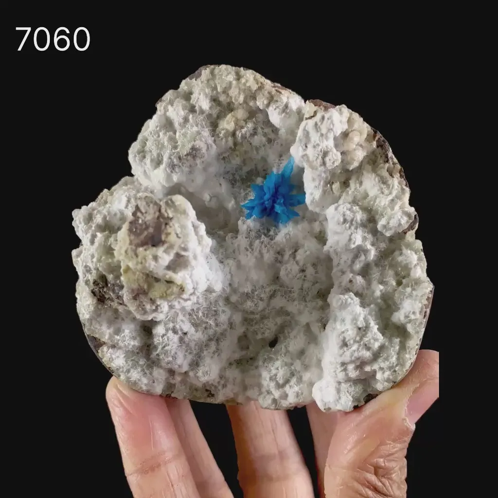 Pentagonite on Mordeite (Rare Find) Natural Mineral Specimen - image 5