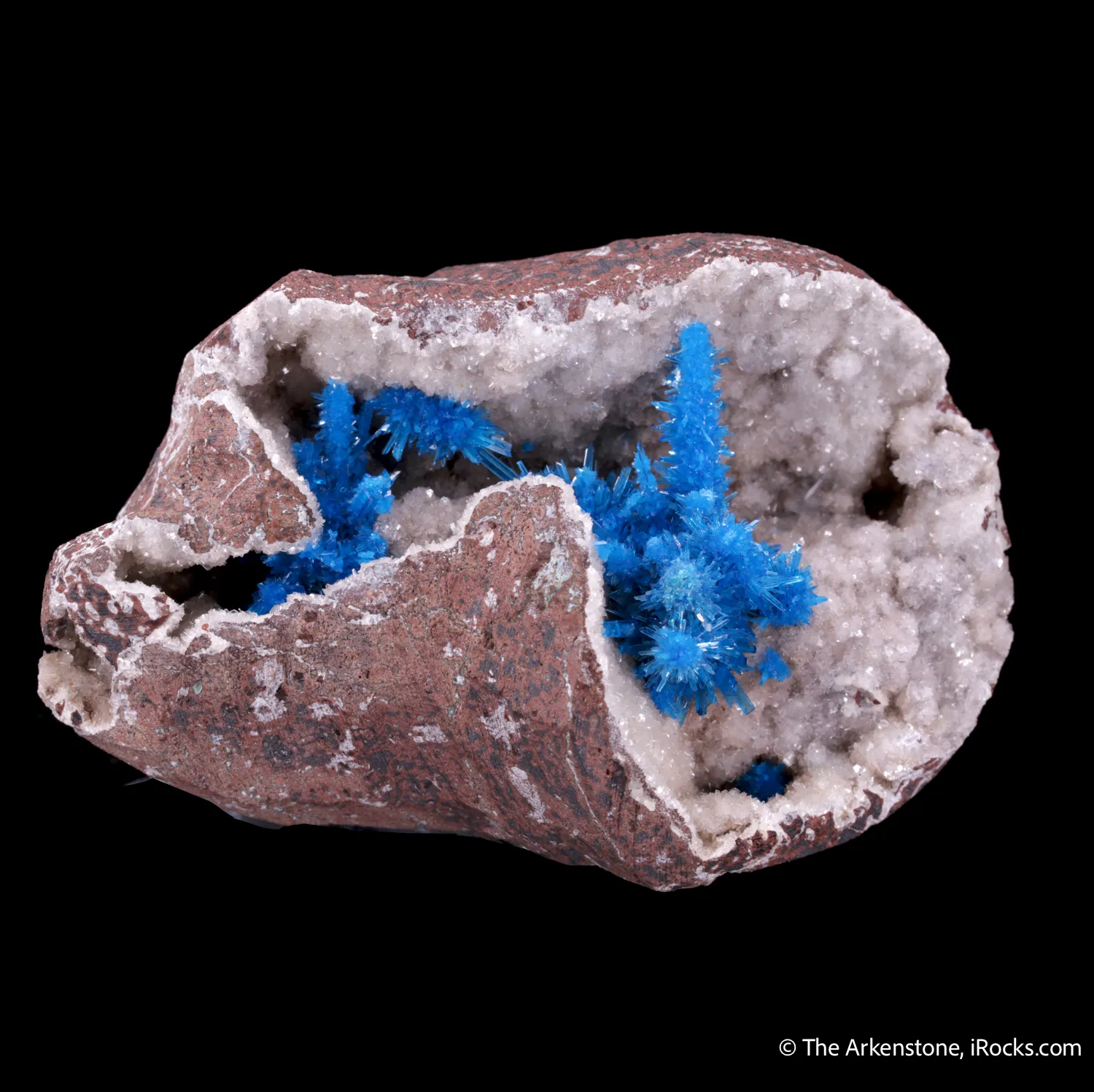 Pentagonite on Stilbite - image 3