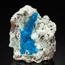 Pentagonite on Stilbite - image 1