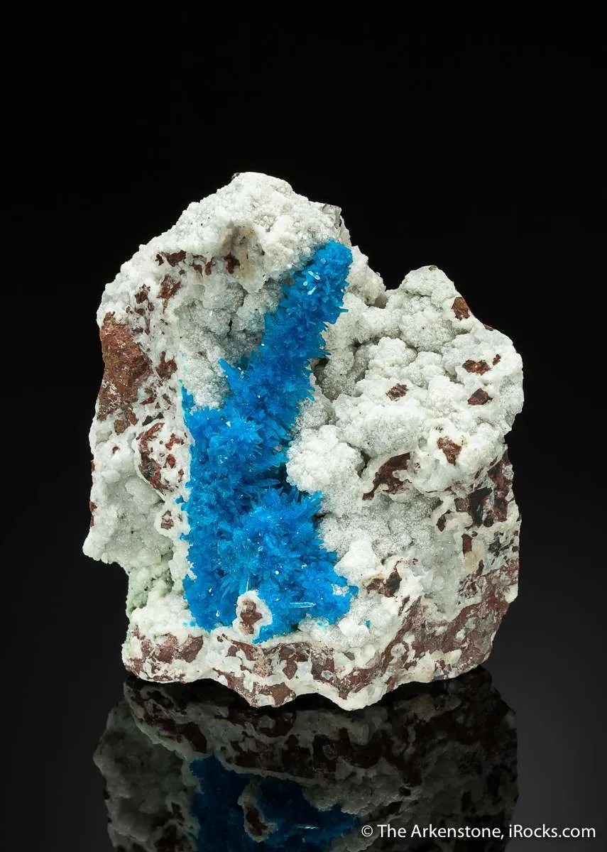 Pentagonite on Stilbite - image 1