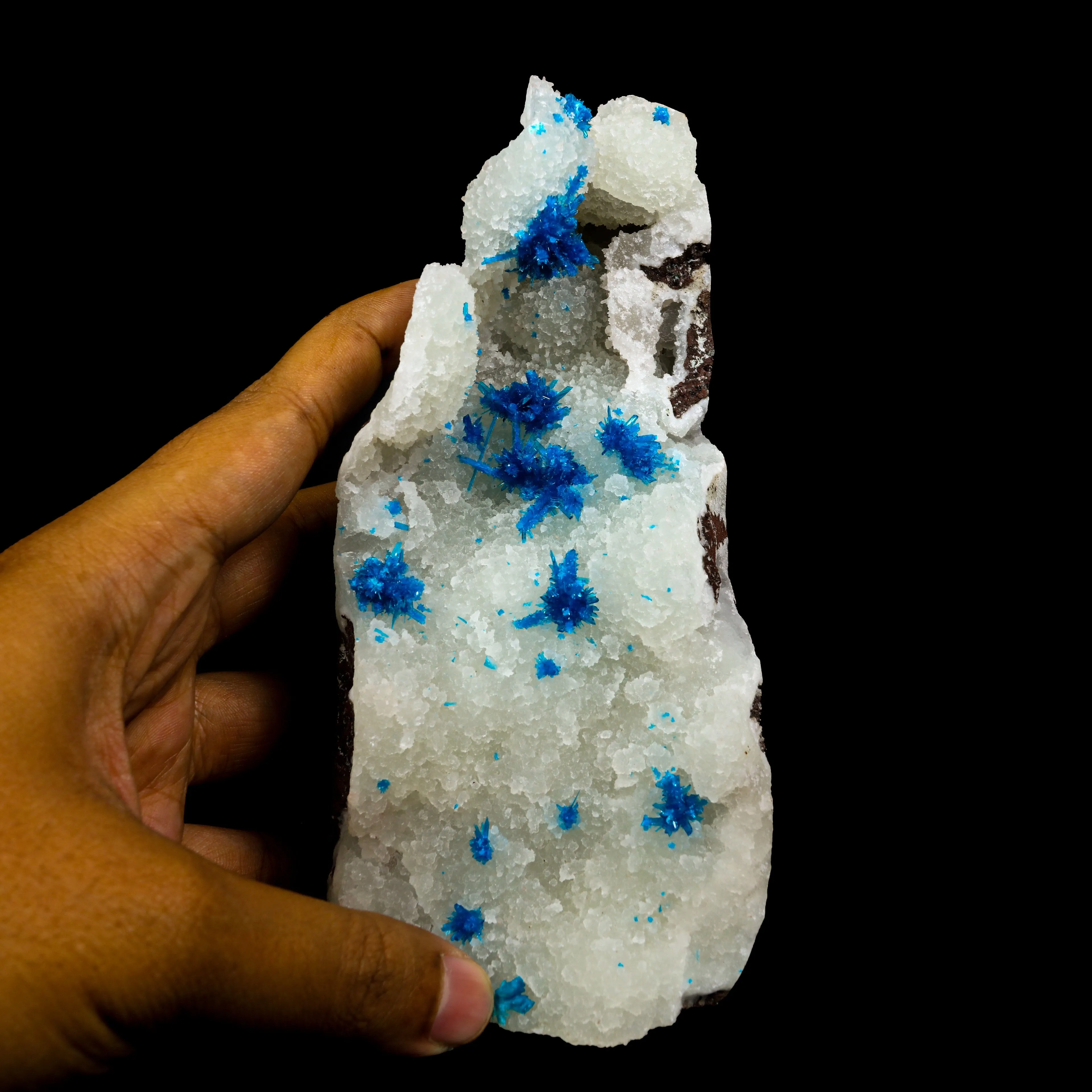 Pentagonite with Chalcedony Self Standing Natural Mineral Specimen USA - image 4