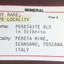 Peretaite With Stibnite - image 4