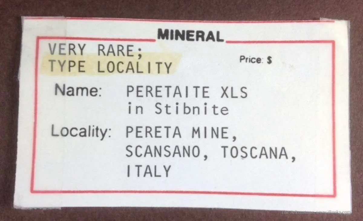 Peretaite With Stibnite - image 4