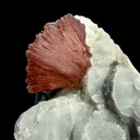 Perfect Heulandite on Blue Chalcedony  – Rare Natural Indian Zeolite Mineral Specimen from Maharashtra DKT73 - image 2
