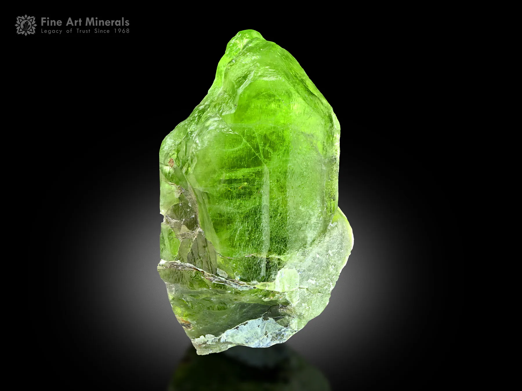 Peridot Crystal from Kohistan Pakistan - image 1