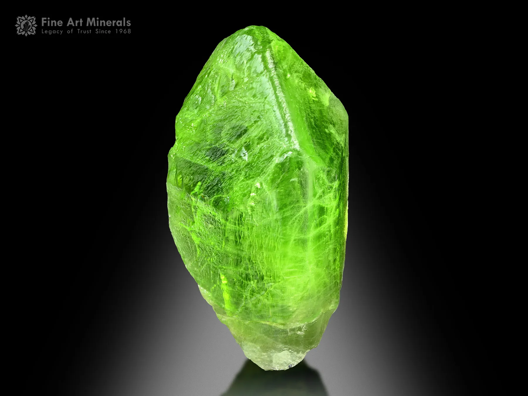 Peridot Crystal from Kohistan Pakistan - image 1
