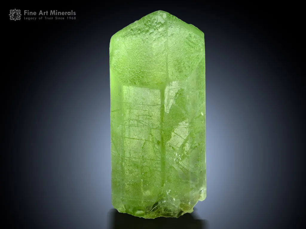 Peridot Crystal from Mansehra Pakistan image