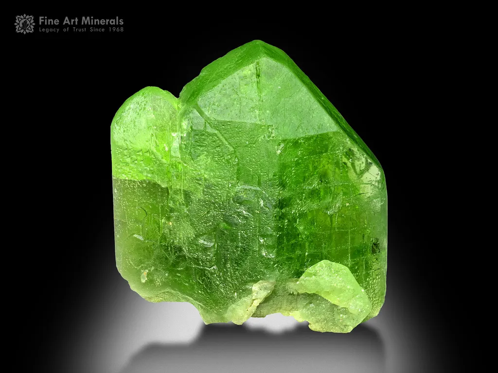 Peridot Crystal from Mansehra Pakistan image