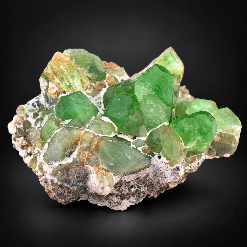 Peridot from Pakistan, Gilgit-Baltistan, Skardu District - image 1
