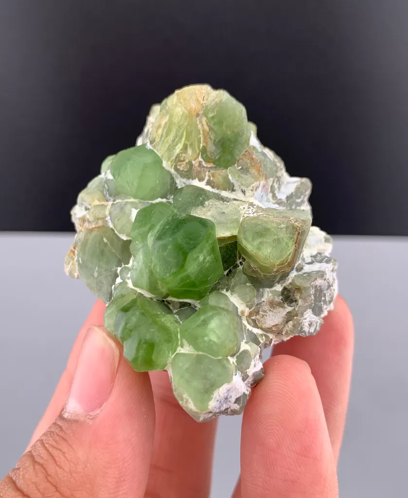 Peridot from Pakistan, Gilgit-Baltistan, Skardu District - image 7
