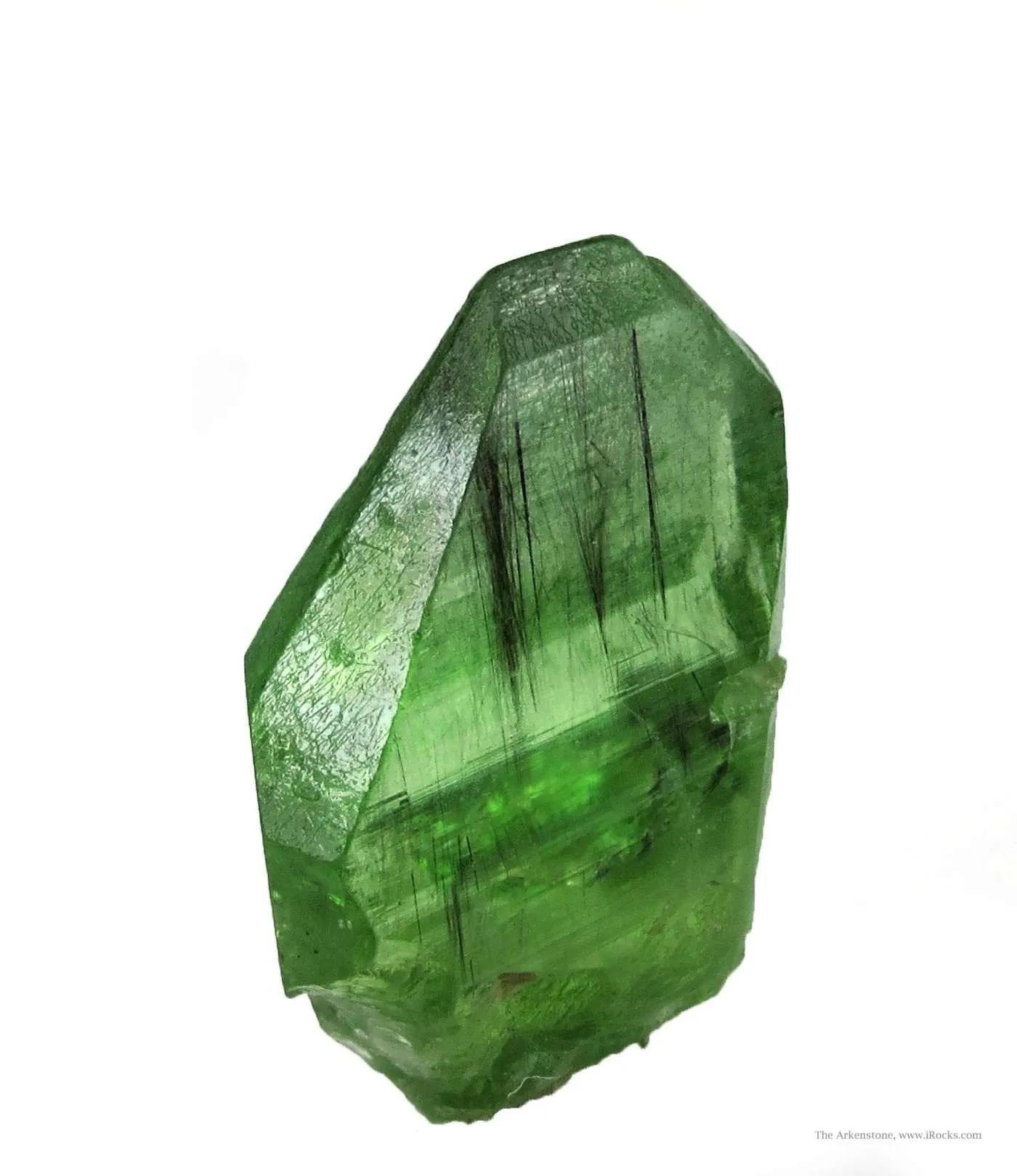 Peridot With Ludwigite Inclusions - image 5