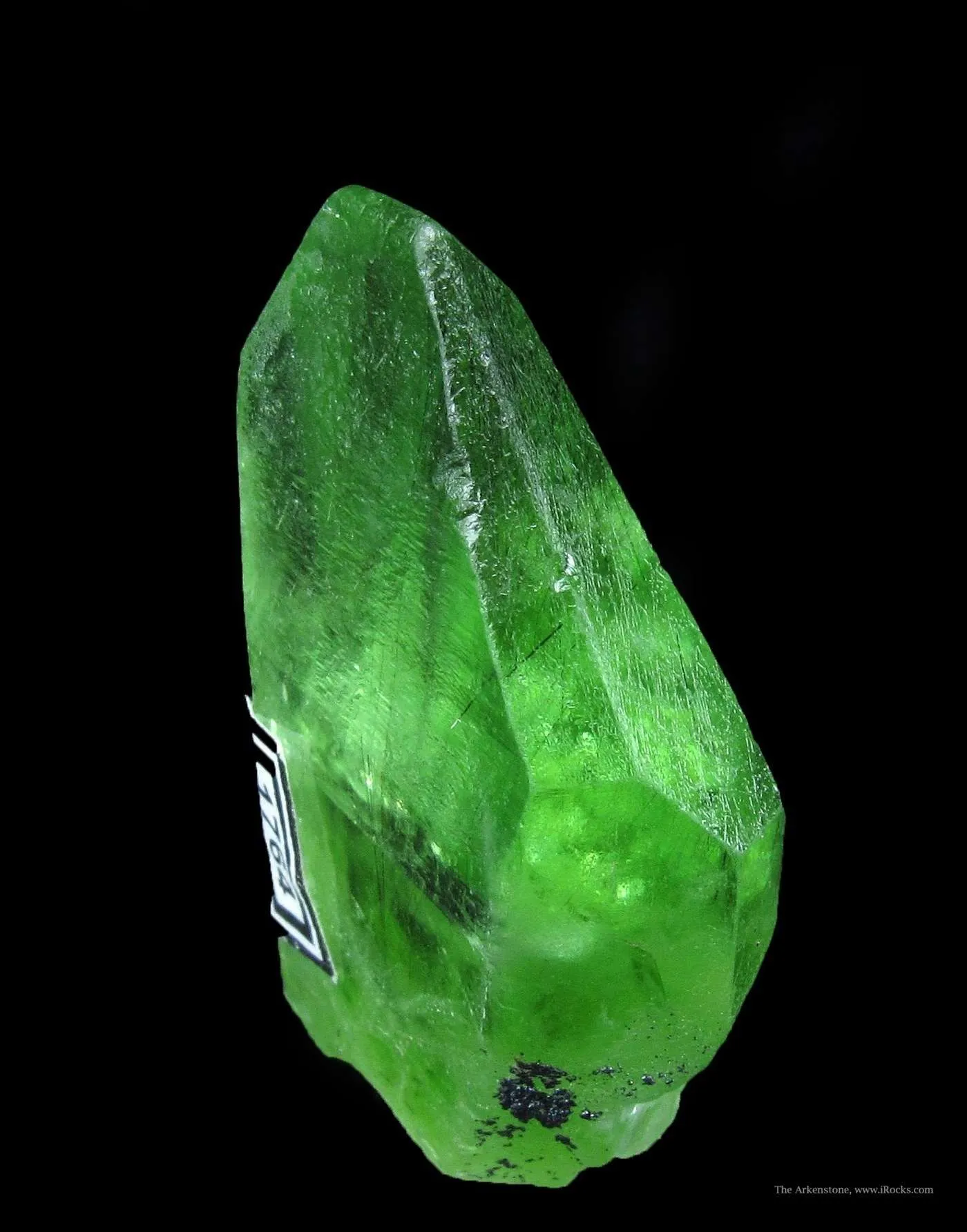 Peridot With Ludwigite Inclusions - image 3