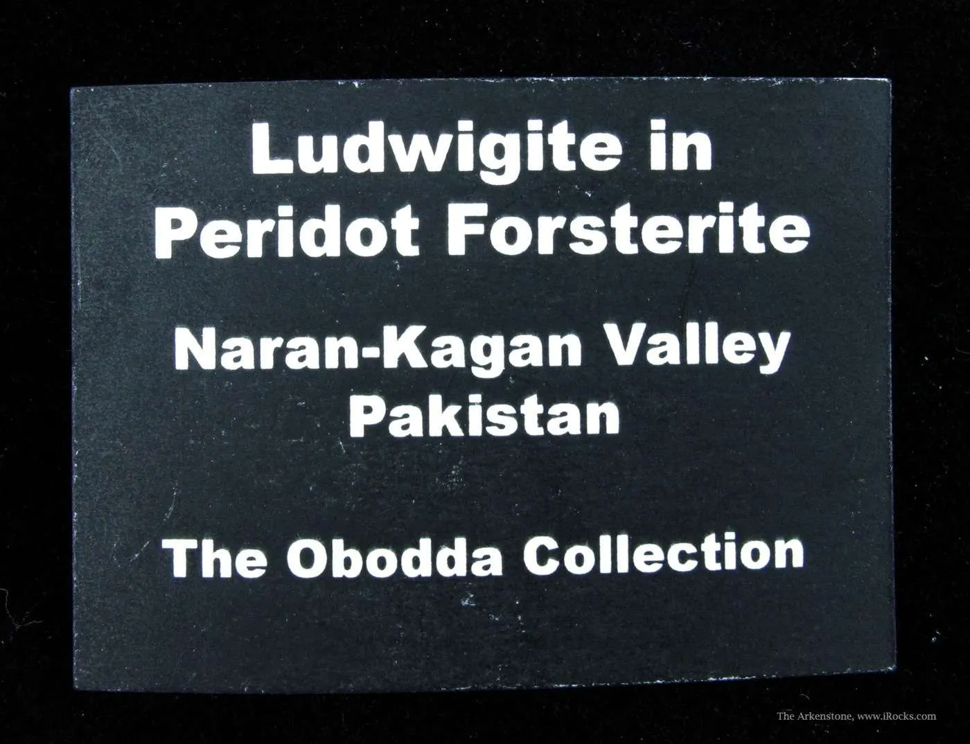 Peridot With Ludwigite Inclusions - image 6