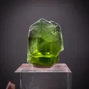 Peridot with Ludwigite inclusions - image 1