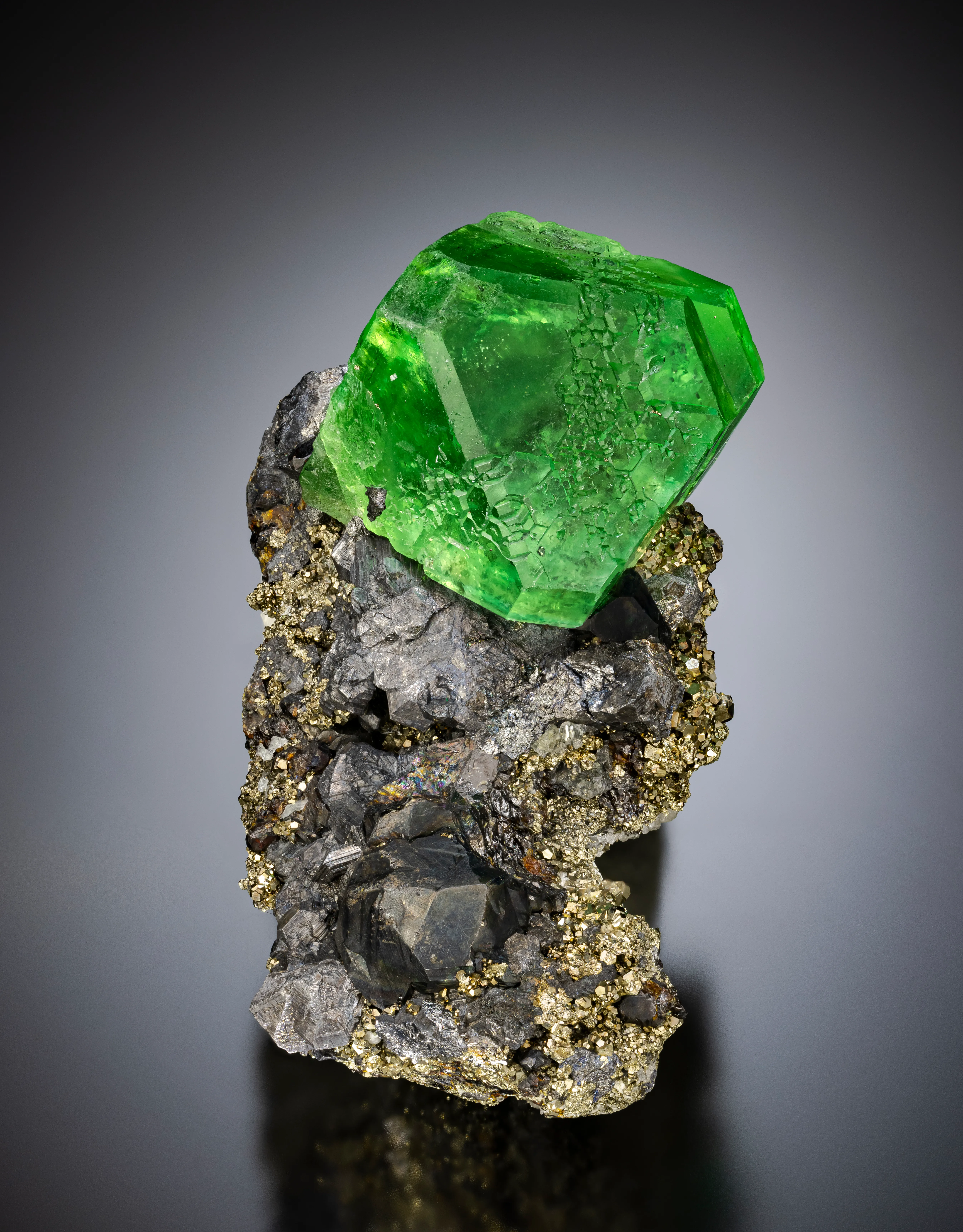 Peru Fluorite & Pyrite - image 3