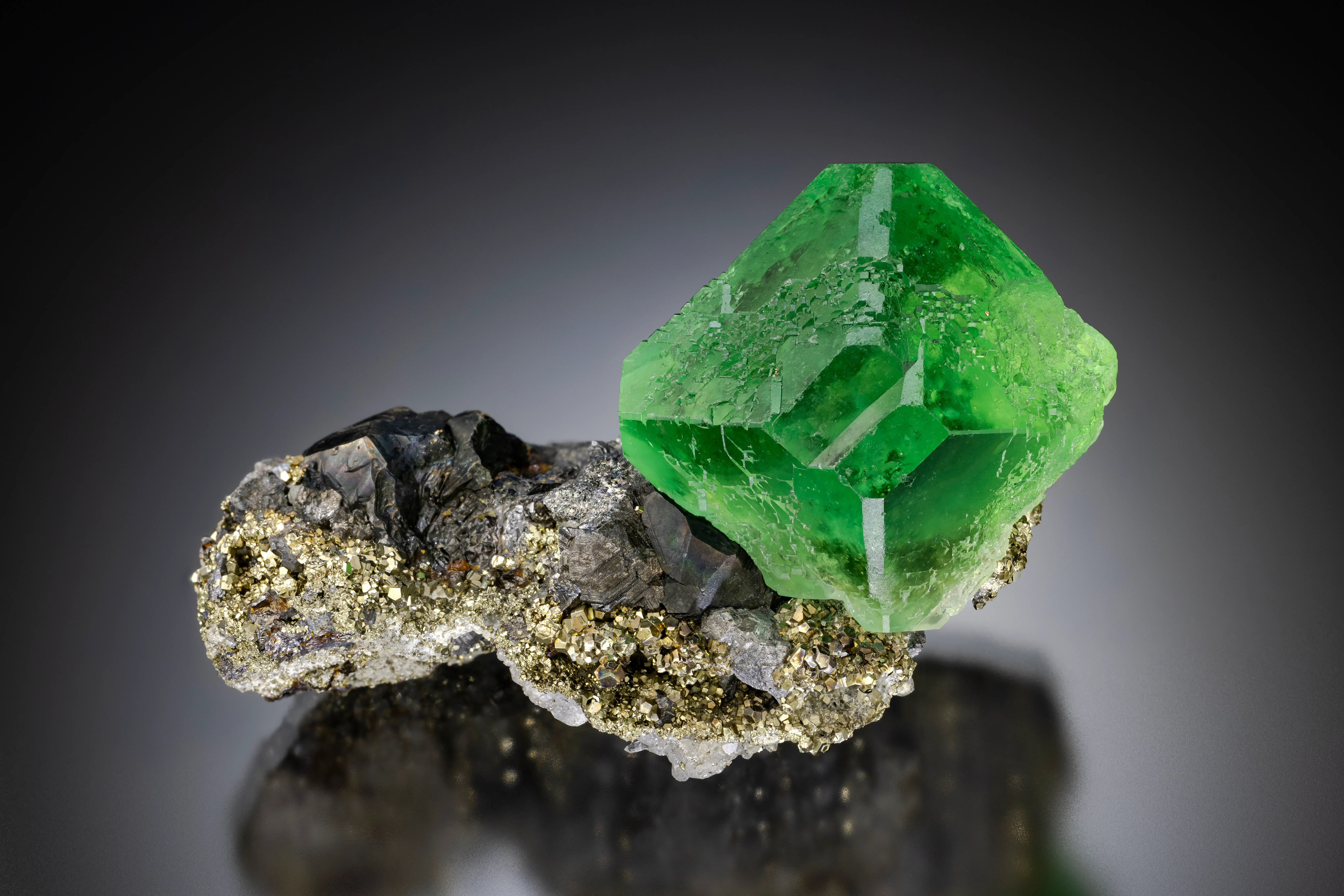 Peru Fluorite & Pyrite - image 4