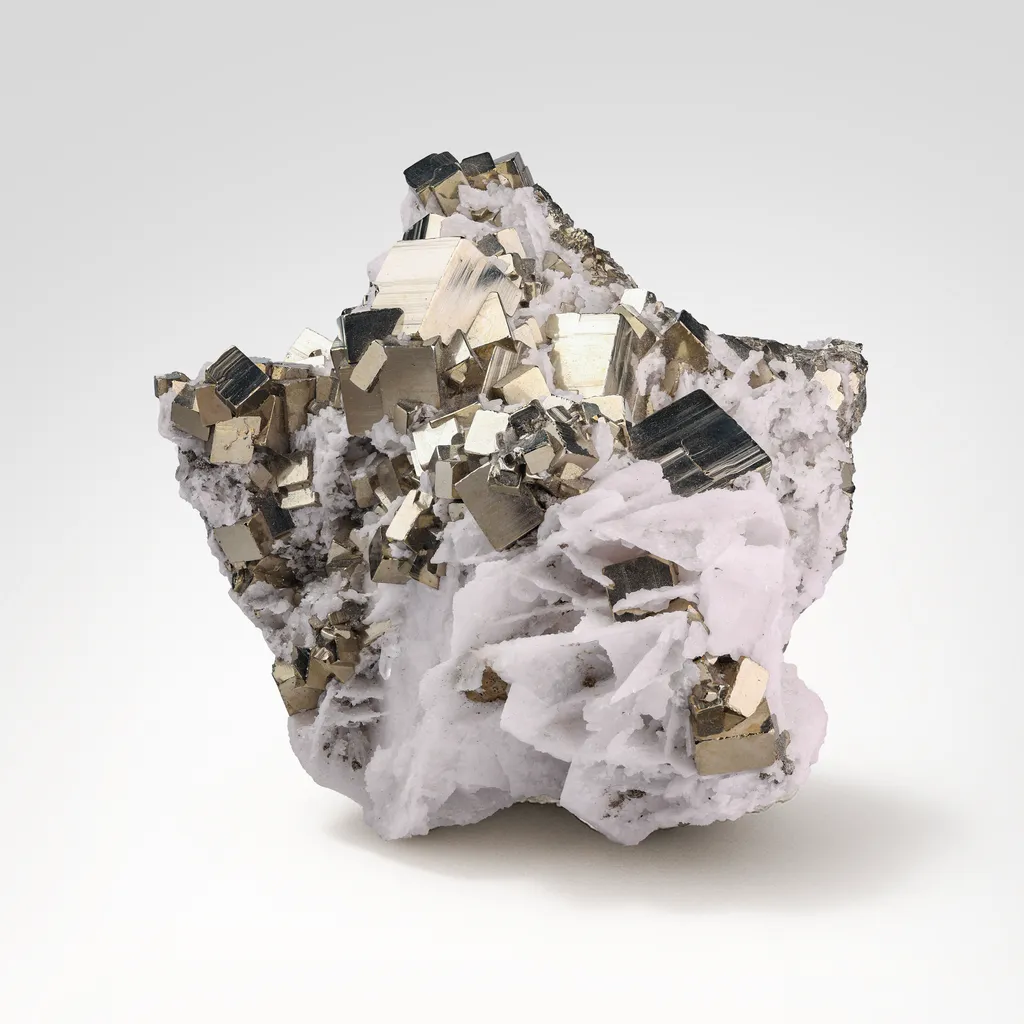 Peruvian Calcite and Pyrite image