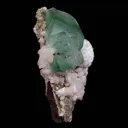 Pesudo Green Apophyllite with Mordenite Stilbite Natural Mineral Specimen - image 2
