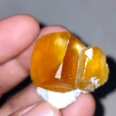 Petroleum Calcite on Okenite - image 8