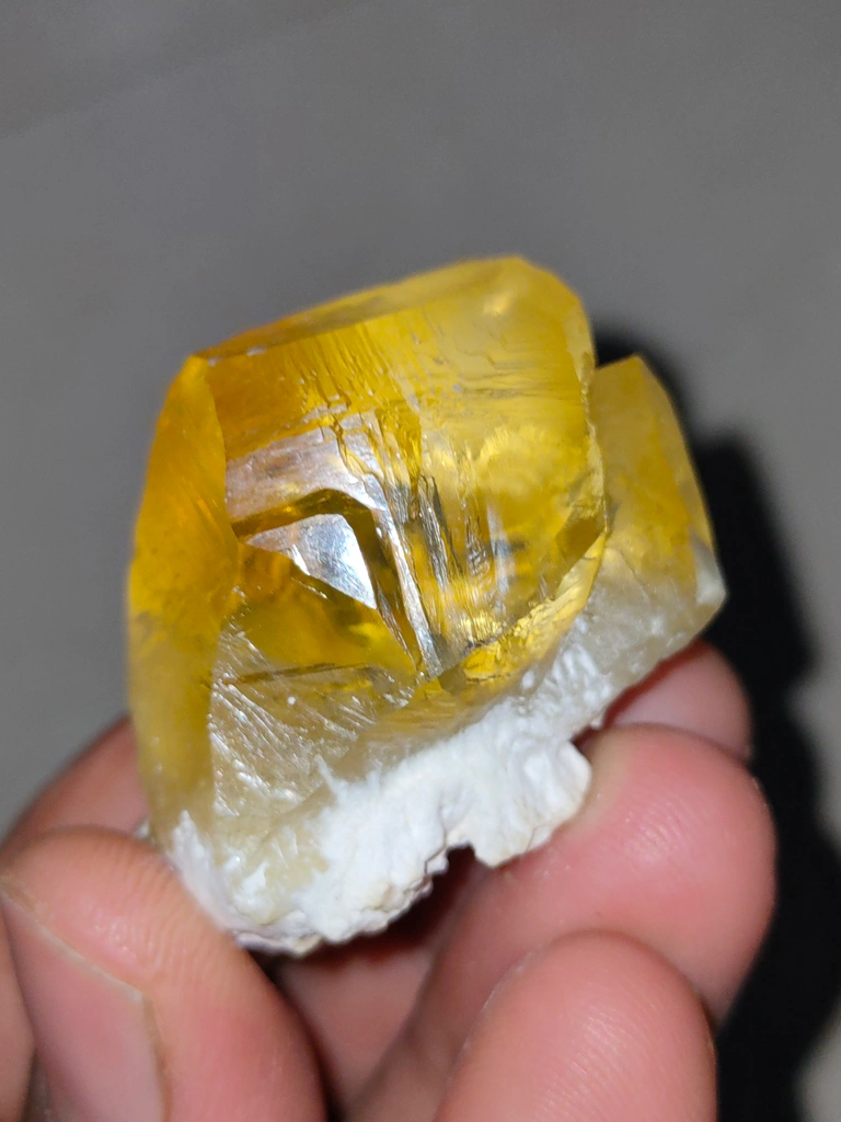Petroleum Calcite on Okenite Matrix - image 6