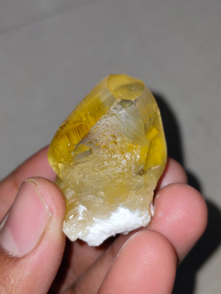 Petroleum Calcite on Okenite Matrix - image 5
