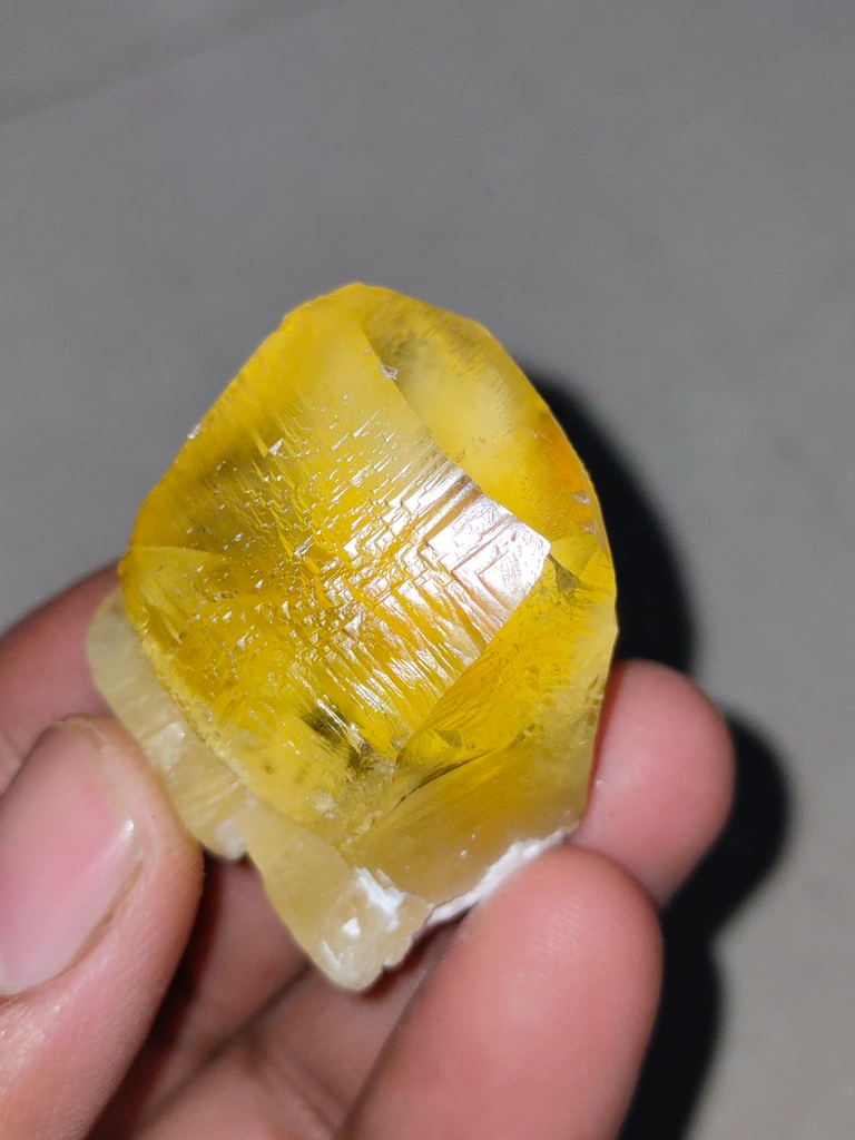 Petroleum Calcite on Okenite Matrix - image 4