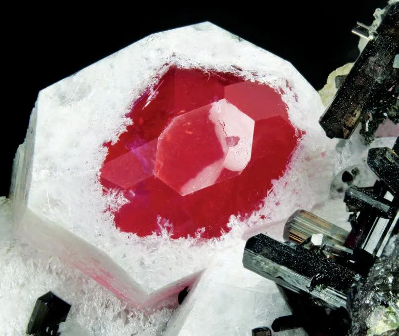 Pezzottaite, Tourmaline, Beryl, Milarite image