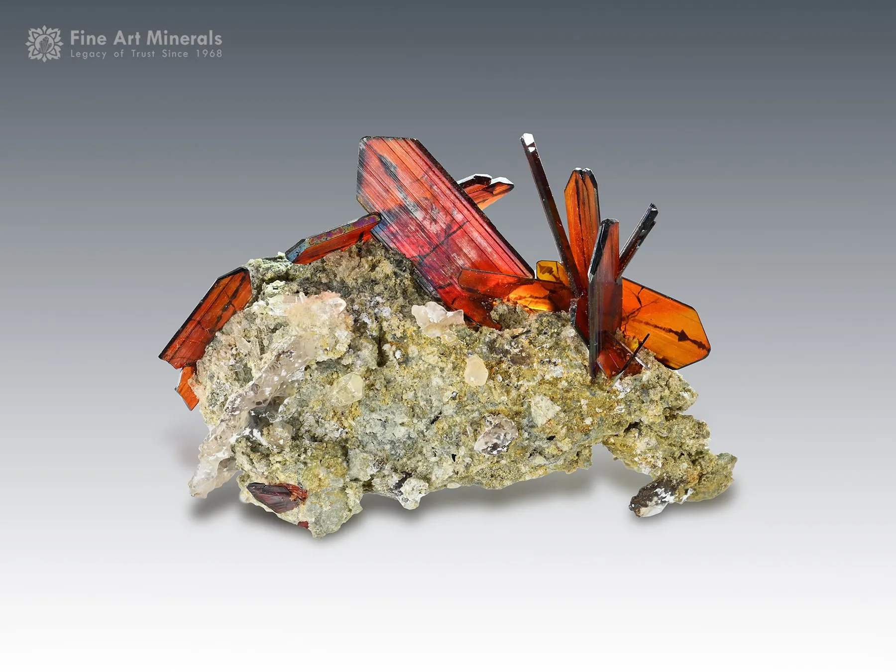 Phantom Brookite Cluster on Matrix from Baluchistan Pakistan - image 2