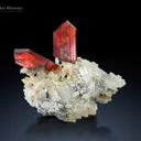Phantom Brookite on Matrix from Baluchistan Pakistan - image 2