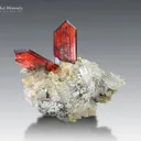 Phantom Brookite on Matrix from Baluchistan Pakistan - image 1