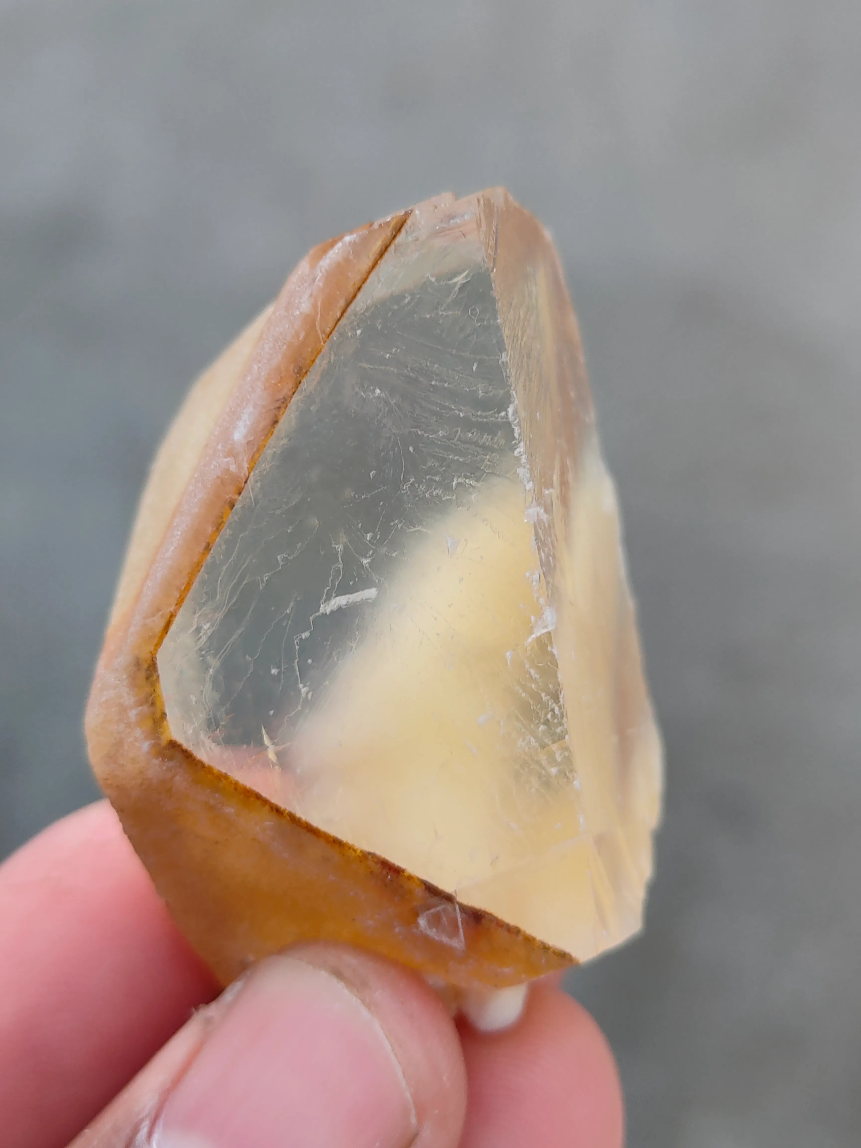 Phantom Calcite [ Okenite in Calcite ] - image 7