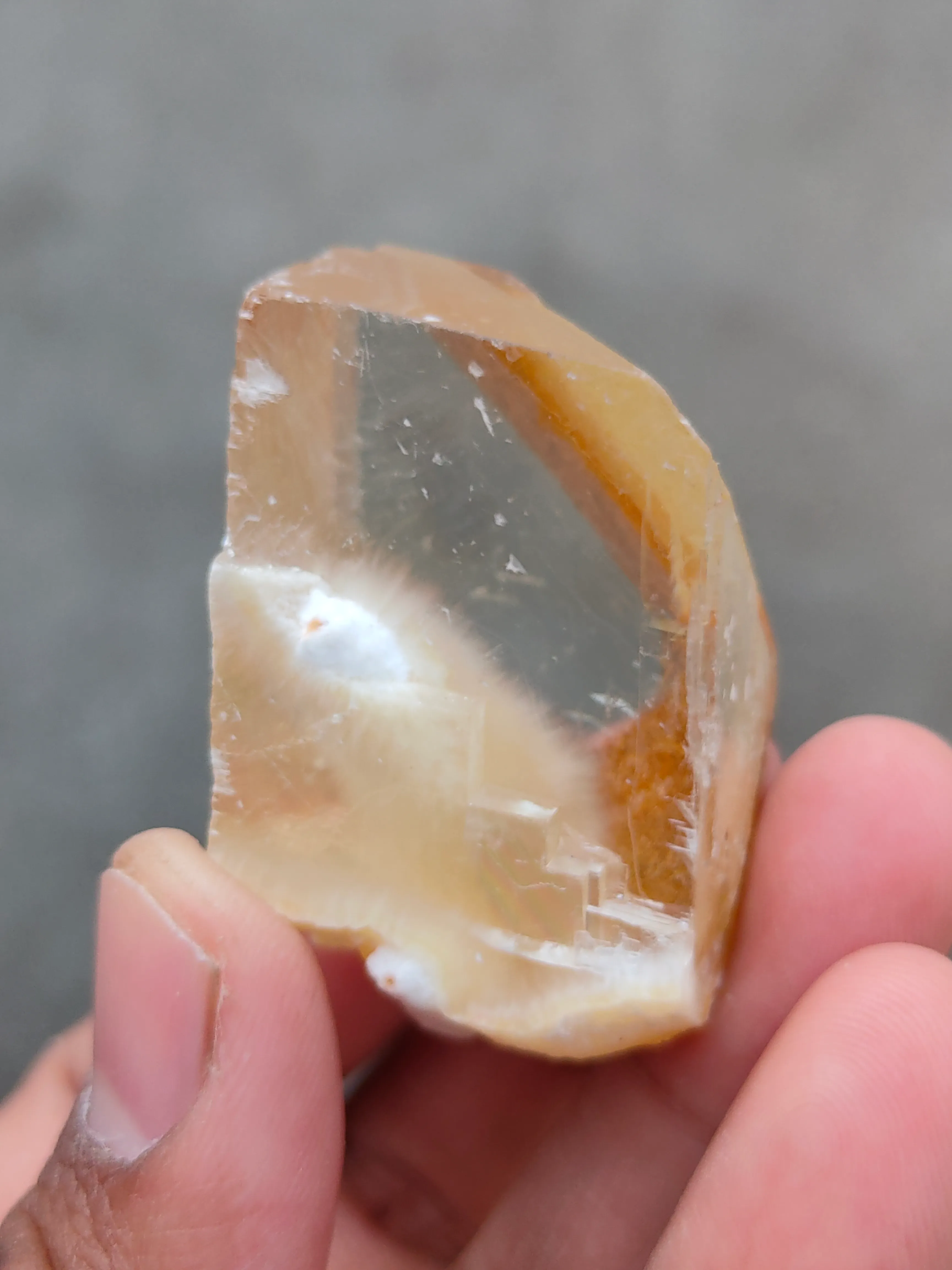 Phantom Calcite [ Okenite in Calcite ] - image 3