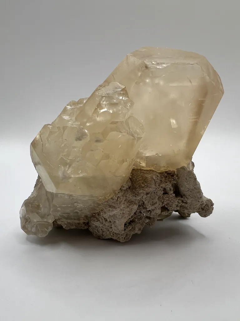 Phantom Calcite on Matrix - Brushy Creek Mine - 10040 - image 3