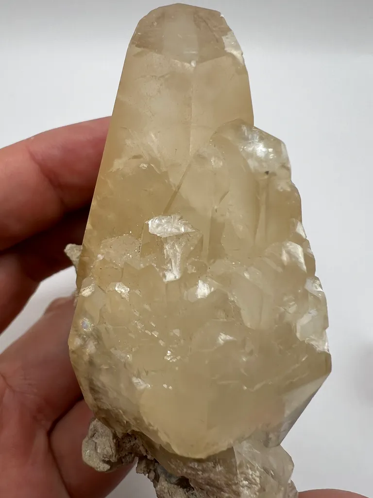 Phantom Calcite on Matrix - Brushy Creek Mine - 10040 - image 5