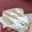 Phantom Calcite with Okenite. From India - image 2