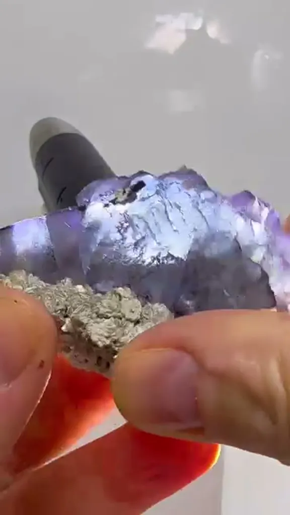 Phantom Fluorite Yaogangxian Hunan Province image