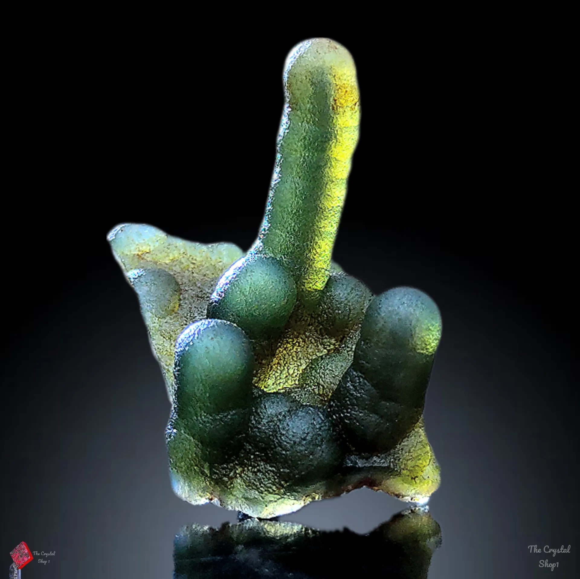 Phantom Green Chalcedony  Natural Mineral specimen - image 1