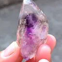 Phantom Karur Amethyst polished Crystal with Lepidocrocite - image 6