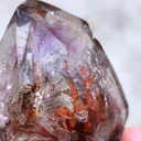 Phantom Karur Amethyst polished Crystal with Lepidocrocite - image 5