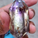 Phantom Karur Amethyst polished Crystal with Lepidocrocite - image 7